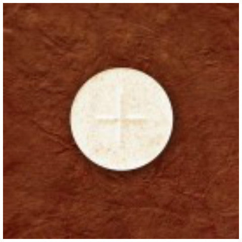 White 1-1/8" Altar Bread