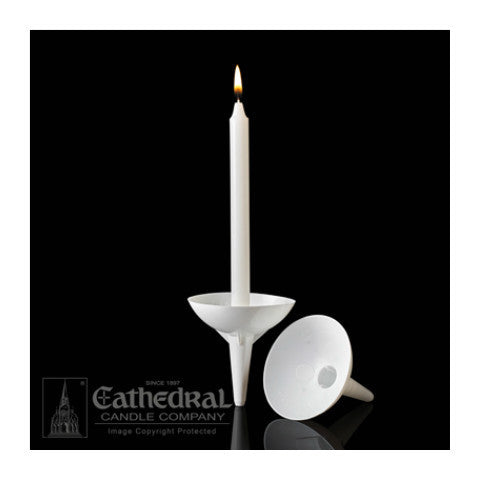 Church Candle Accessories  Bobeches, Candle Holders, Votives, Wax