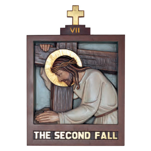 Stations of the Cross Carved with Linden Wood | Stations of the