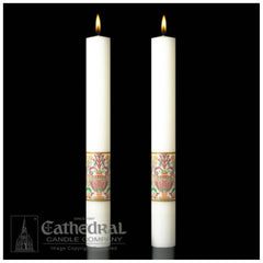 Paschal Complementing Altar Candles