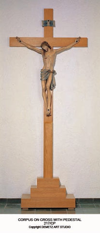 Cross with Pedestal - Model No. 217/CP