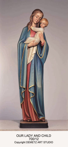 Our Lady and Child - Model No. 700/12FR