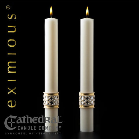 Merciful Lamb Eximious Complementing Altar Candles
