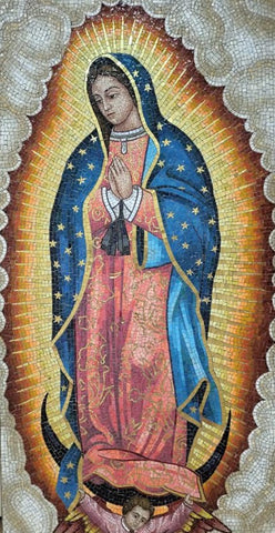 Our Lady of Guadalupe Venetian Mosaic