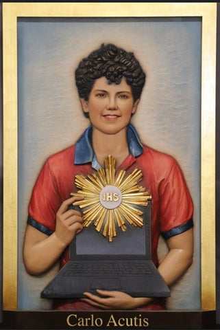 St. Carlo Acutis Relief