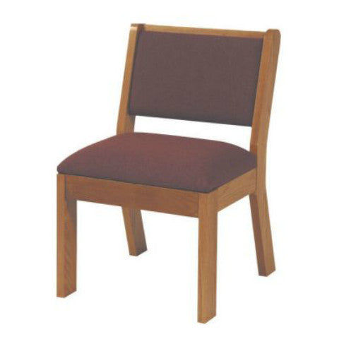 220 Wooden Chair with Seat Cushion