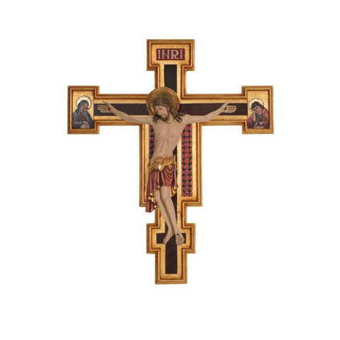 741030 Colored Crucifix Cimabue