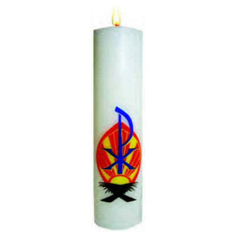 Dadant Christ Candle (Flat Design)