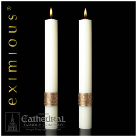 Cross of Erin Eximious Complementing Altar Candles