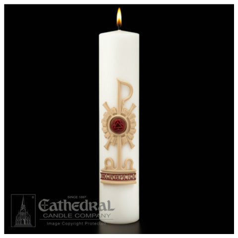 Holy Trinity Christ Candle