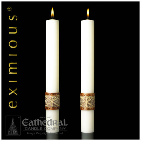 Luke 24 Eximious Complementing Altar Candles