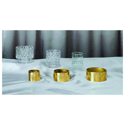 Crystal Flame Guards for Emitte Liquid Candles
