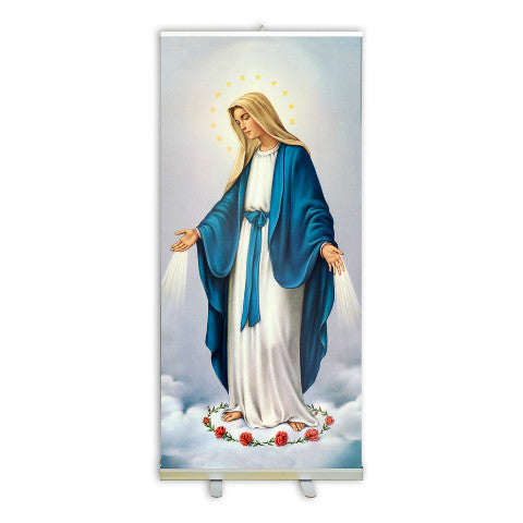 Our Lady of Grace Banner Stand - 70