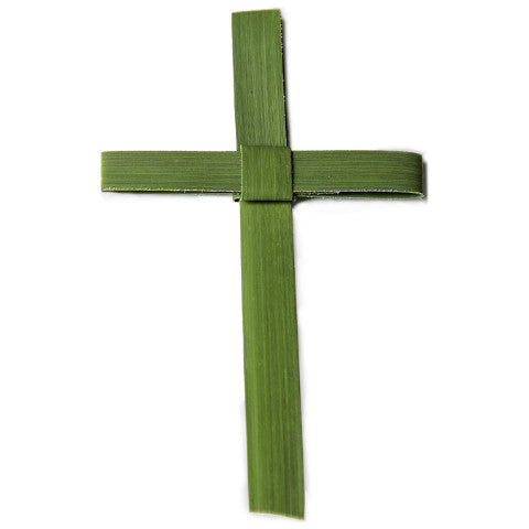 Fresh Green Palm Crosses