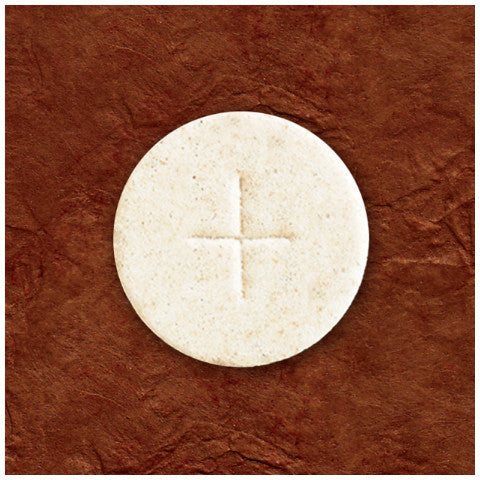 White 1-3/8" Altar Bread