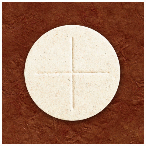 White 2-3/4" Altar Bread