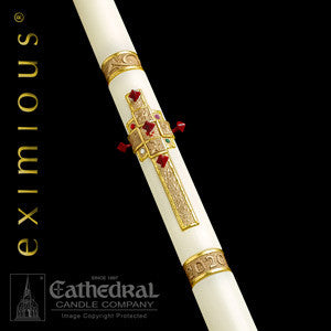 Evangelium Eximious Paschal Candle